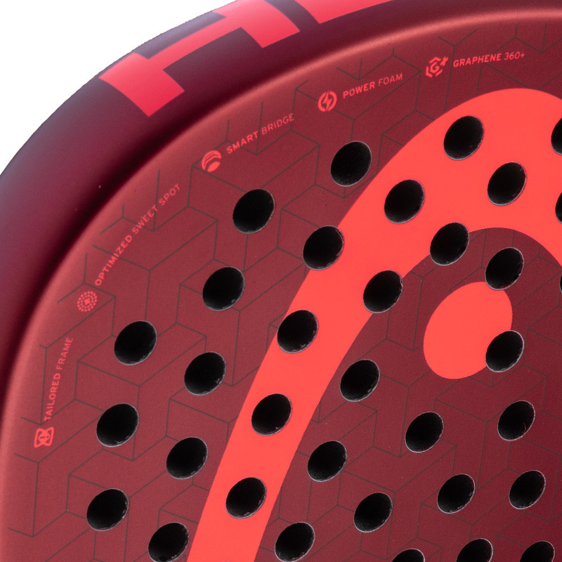 Raquette de Padel Head Alpha Plus 2025 forme goutte d'eau