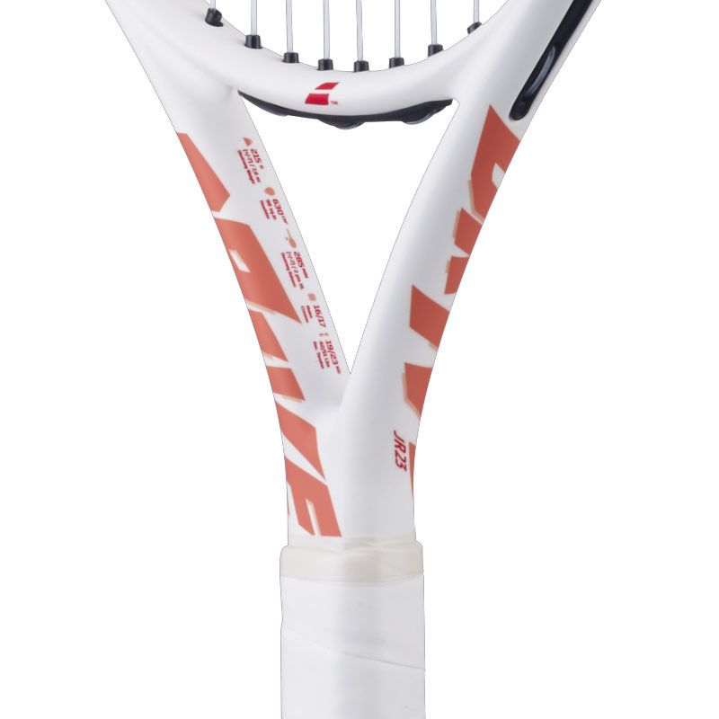 Babolat Drive Junior 23 blanche et rouge - Raquette de tennis enfant 7-8 ans