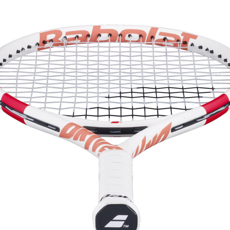 Babolat Drive Junior 23 blanche et rouge - Raquette de tennis enfant 7-8 ans