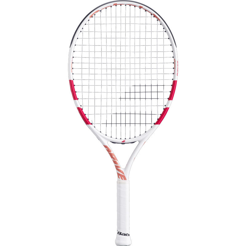 Babolat Drive Junior 23 blanche et rouge - Raquette de tennis enfant 7-8 ans