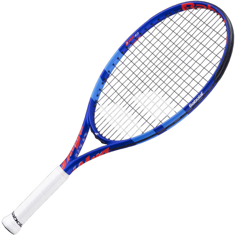 Babolat Drive Junior 23 bleue et rouge - Raquette de tennis enfant 7-8 ans