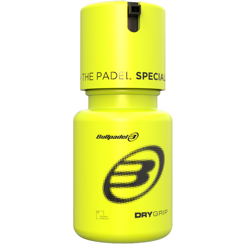 Gel Bullpadel Dry Grip - Assèche la main pour une prise de raquette sûre