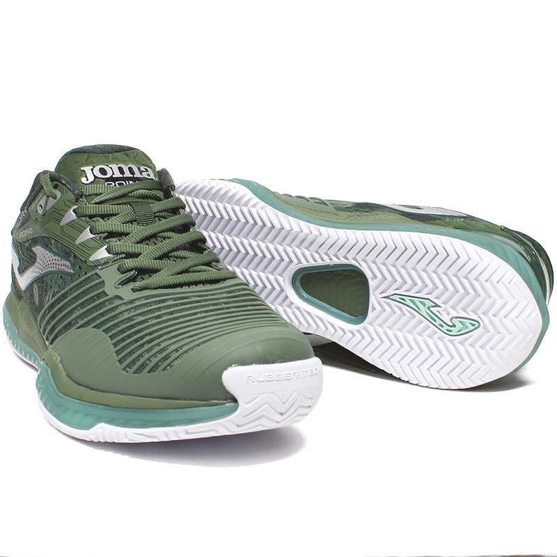 Joma Point AC kaki - Chaussure de tennis homme All Court