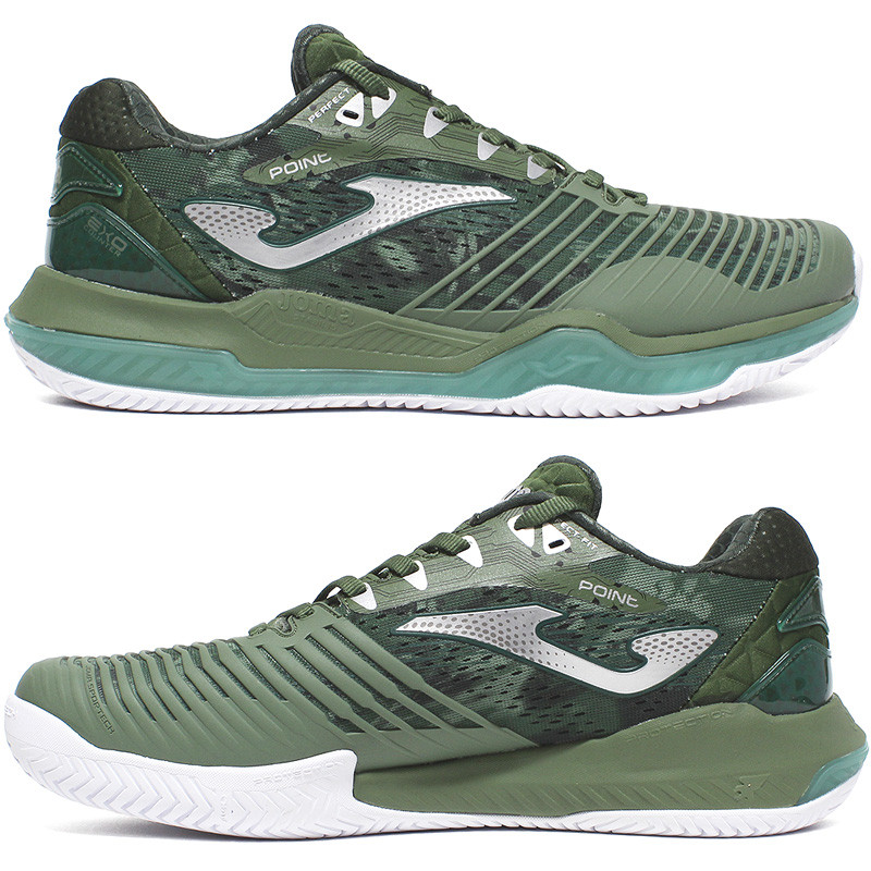 Joma Point AC kaki - Chaussure de tennis homme All Court