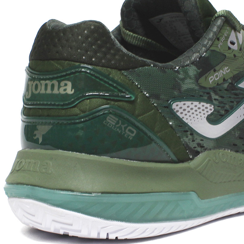 Joma Point AC kaki - Chaussure de tennis homme All Court