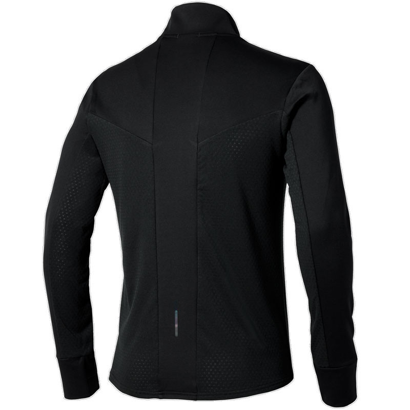 Tee-shirt manches longues Mizuno Active Half Zip noir
