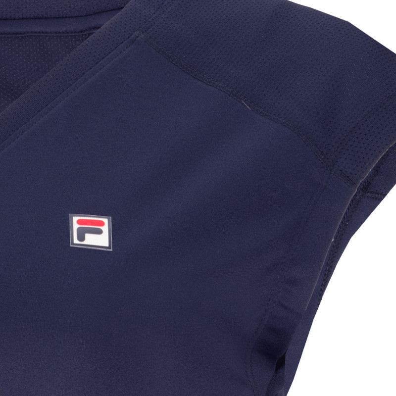 Tee-shirt de tennis femme Fila Maia bleu marine