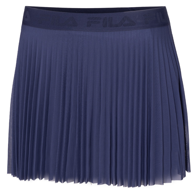 Jupe de tennis plissée pour femme Fila Isla bleu marine