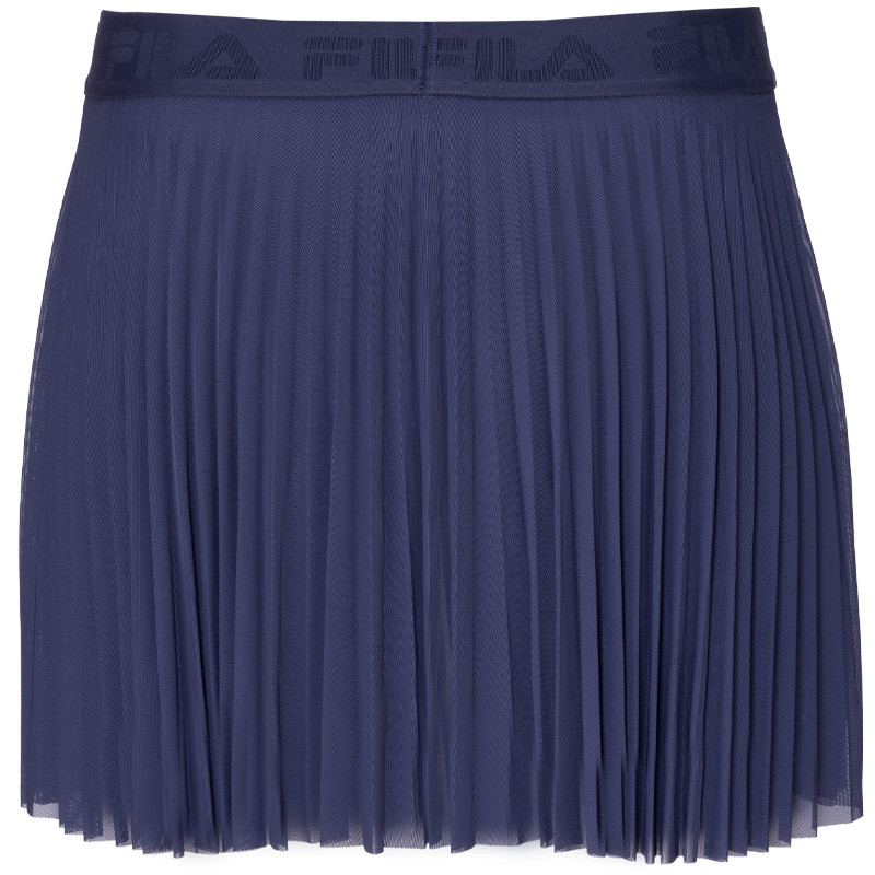 Jupe de tennis plissée pour femme Fila Isla bleu marine