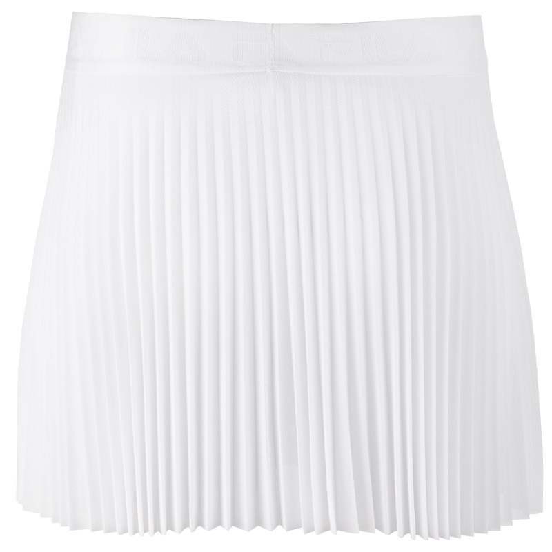 Jupe de tennis plissée femme Fila Isla blanche