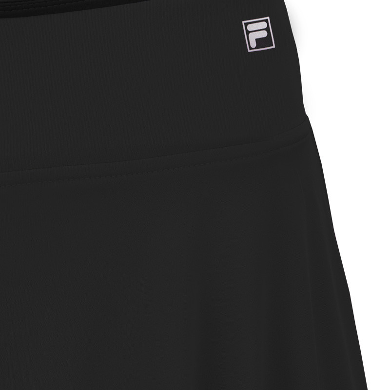 Jupe de tennis plissée femme Fila Nicci noir