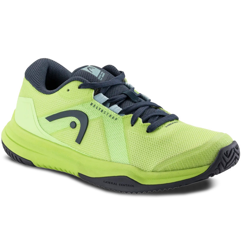 Head Sprint Pro 4.0 junior - Chaussures tennis enfant vert fluo