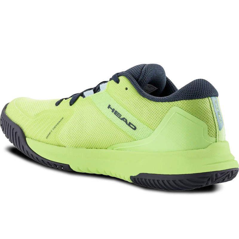 Head Sprint Pro 4.0 junior - Chaussures tennis enfant vert fluo