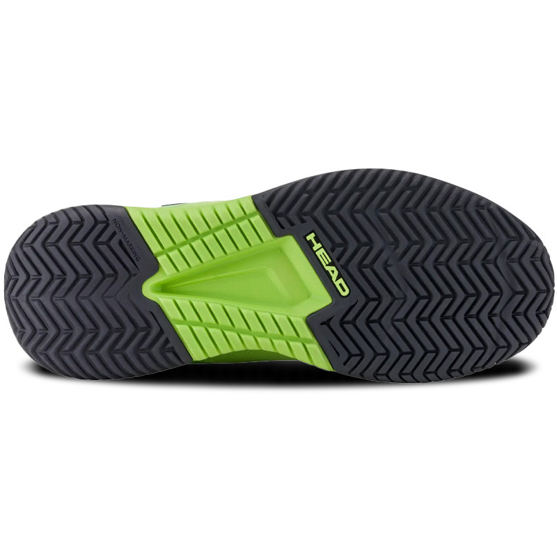 Head Sprint Pro 4.0 junior - Chaussures tennis enfant vert fluo