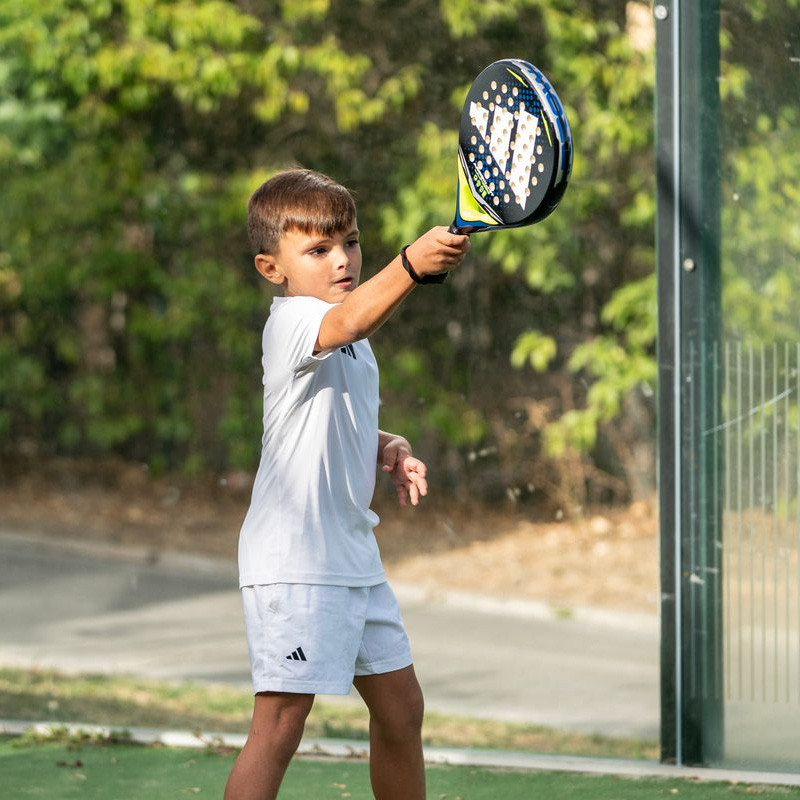 Adidas Arrow Hit junior bleu - Raquette de padel enfant