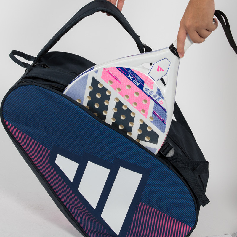Sac de padel Adidas Control 2026 bleu marine-rose