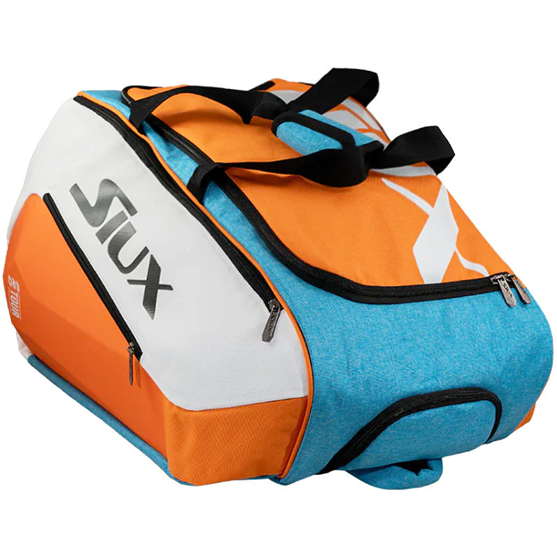 Sac de padel Siux Pro Tour blanc-bleu-orange