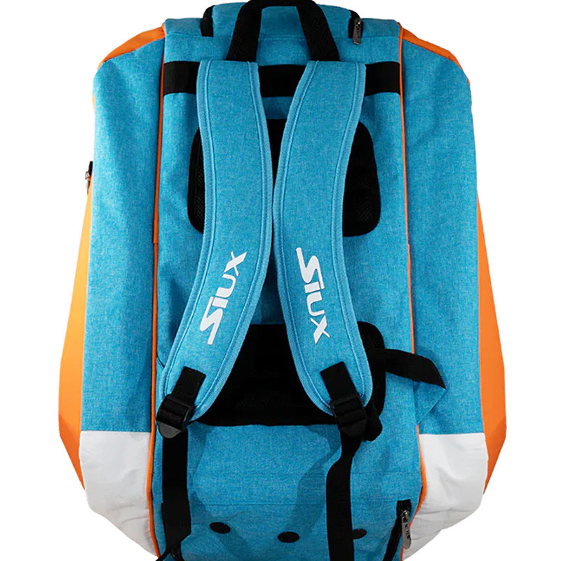 Sac de padel Siux Pro Tour blanc-bleu-orange