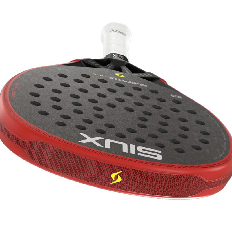 Raquette de padel Siux Electra ST5 Pro noir-rouge 2026 - Franco Stupaczuk