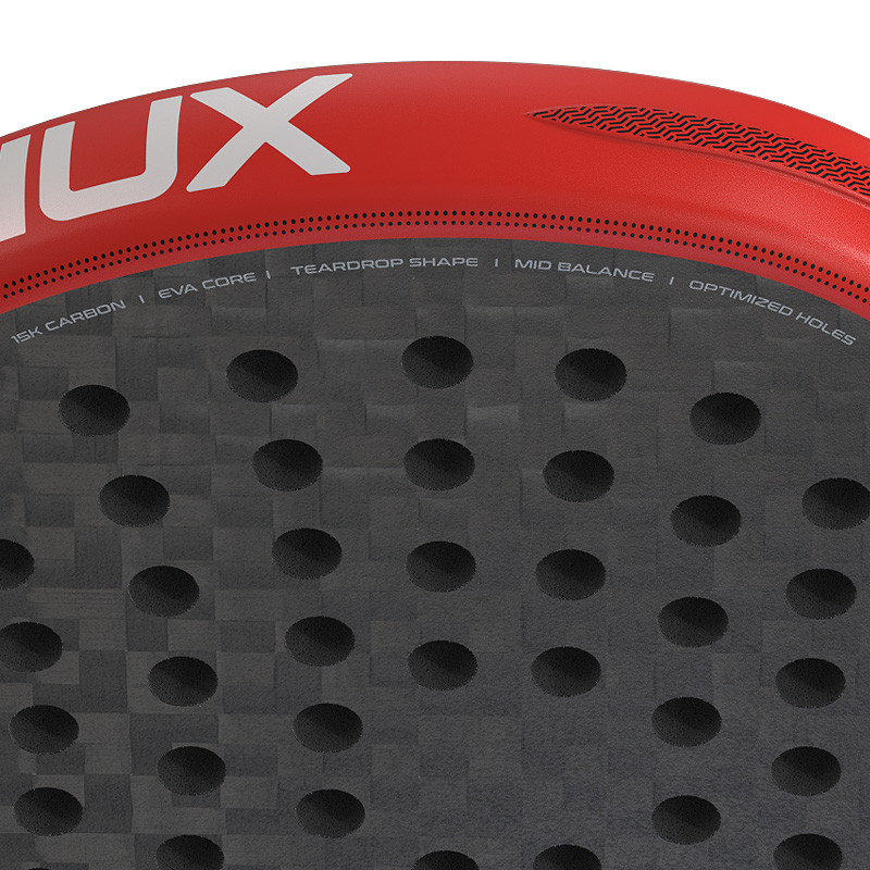 Raquette de padel Siux Electra ST5 Pro noir-rouge 2026 - Franco Stupaczuk