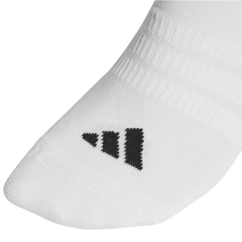 Chaussettes basses Adidas Essentials - Pack de 3 paires blanches