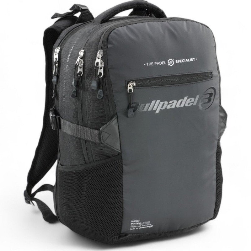 Sac à dos pour padel Bullpadel Tech noir