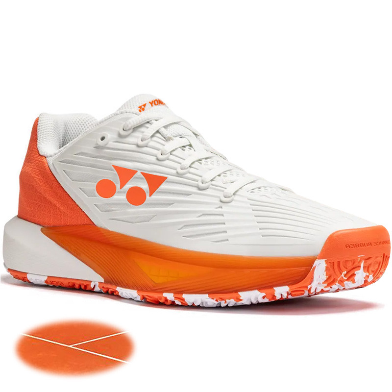 Yonex Eclipsion 5 Clay 2026 blanc et orange