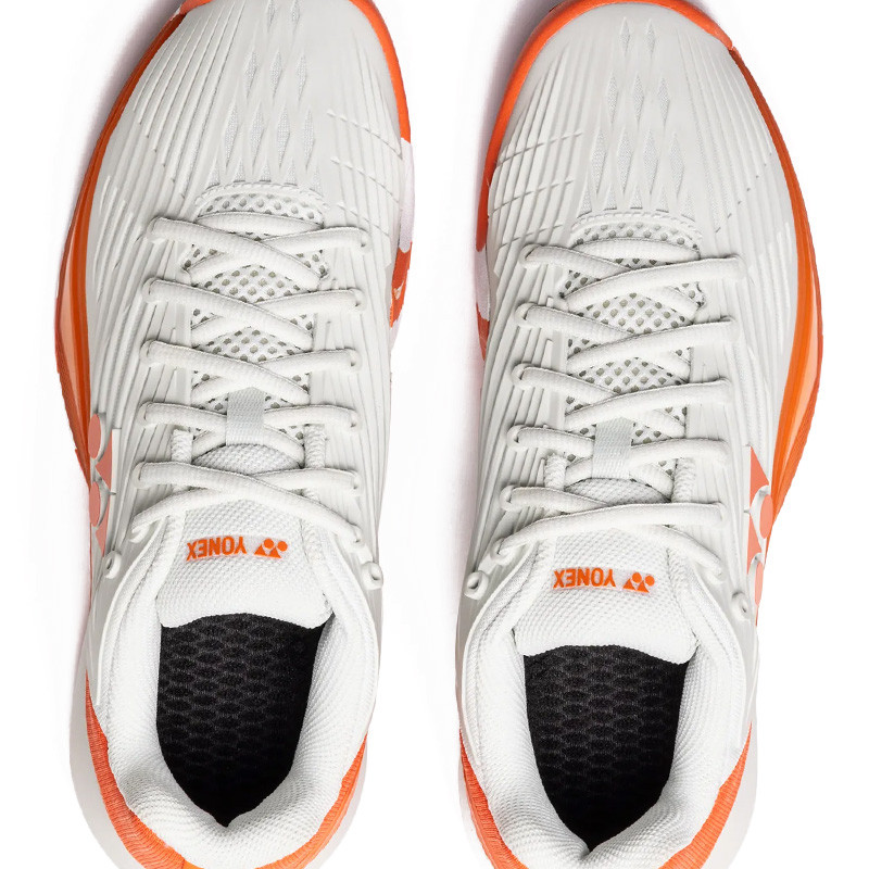 Yonex Eclipsion 5 Clay 2026 blanc et orange