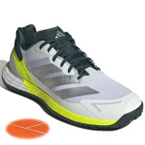 Adidas Defiant Speed 2 Clay blanc et vert pour terre battue