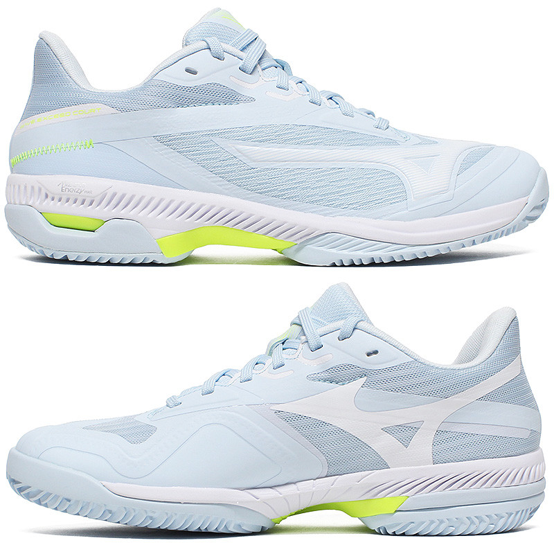 Mizuno Wave Exceed Court Clay femme coloris bleu clair