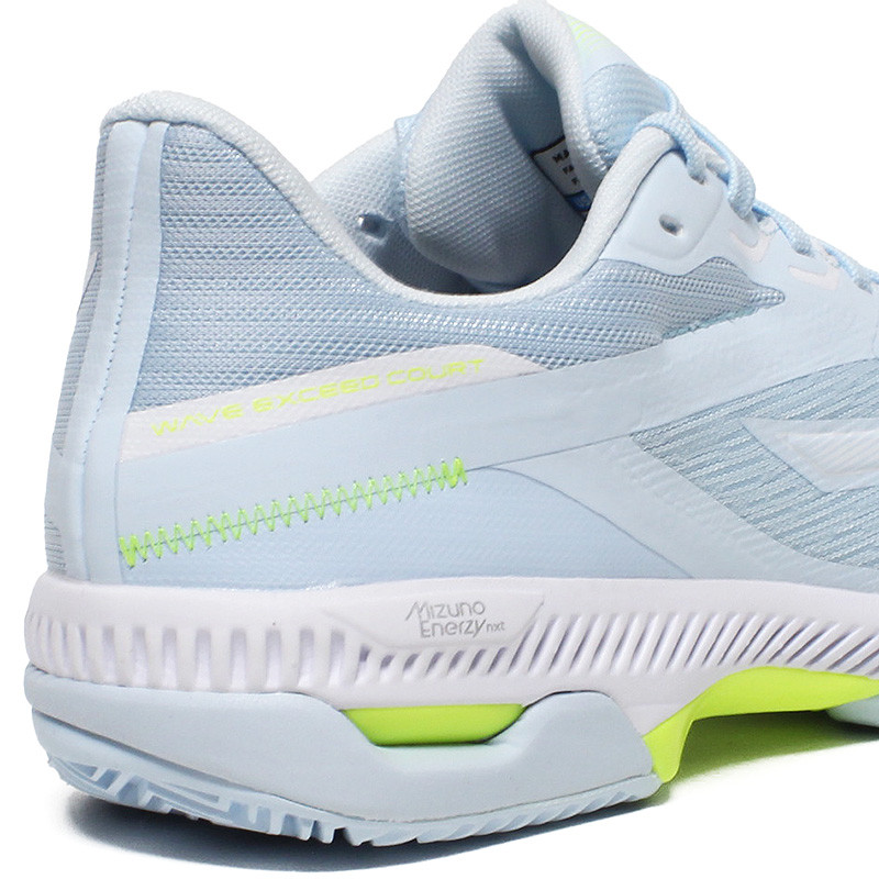 Mizuno Wave Exceed Court Clay femme coloris bleu clair