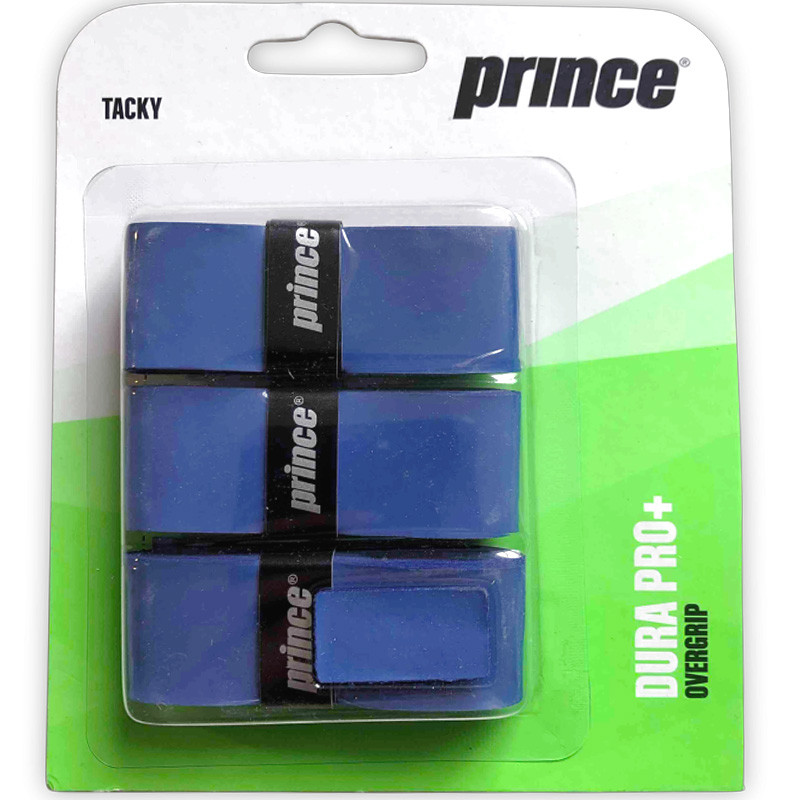 Surgrip de tennis Prince Dura Pro + - Vendus par 3 - Couleurs au choix
