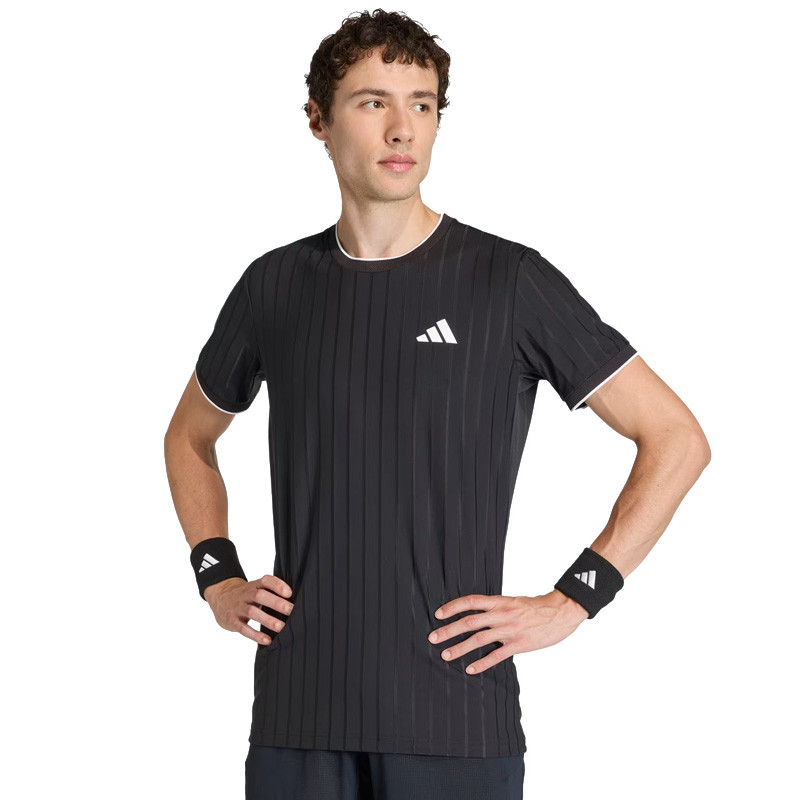 Tee-shirt de tgennis Adidas Freelift Pro Open d'Australie 2026 noirv
