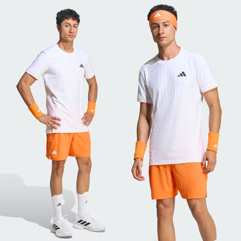 Tee-shirt de tennis Adidas Freelift Pro Open d'Australie 2026 blanc