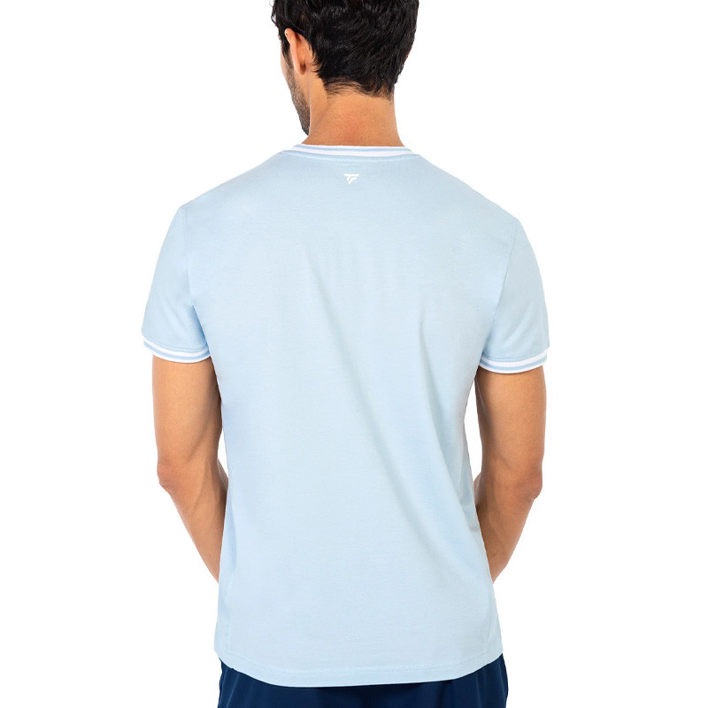 Tee-shirt Tecnifibre Team Stretch bleu ciel