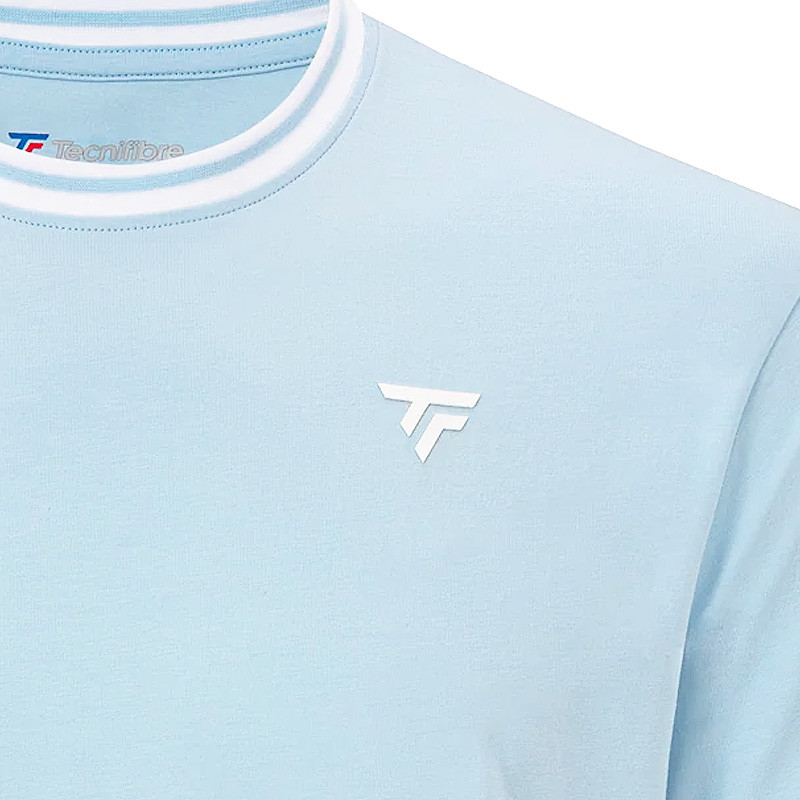 Tee-shirt Tecnifibre Team Stretch bleu ciel