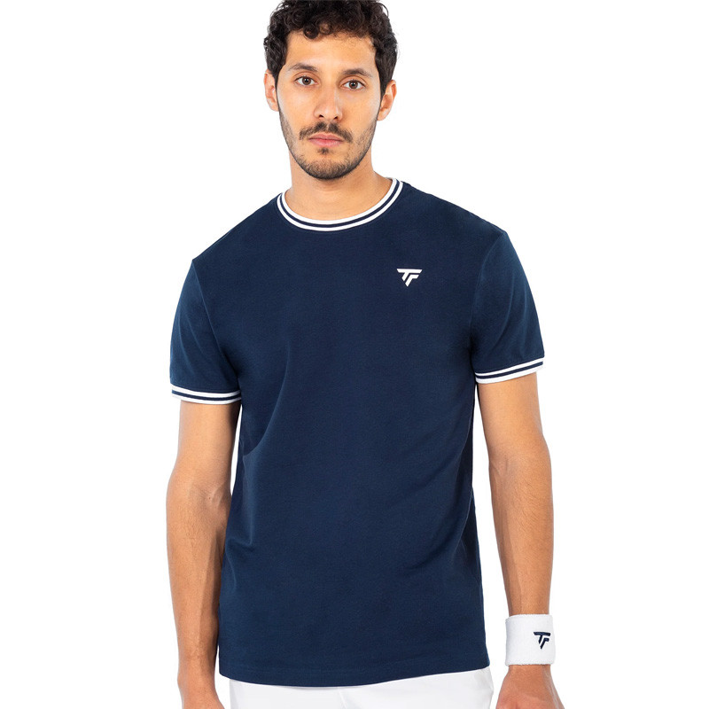 Tee-shirt Tecnifibre Team Stretch bleu marine
