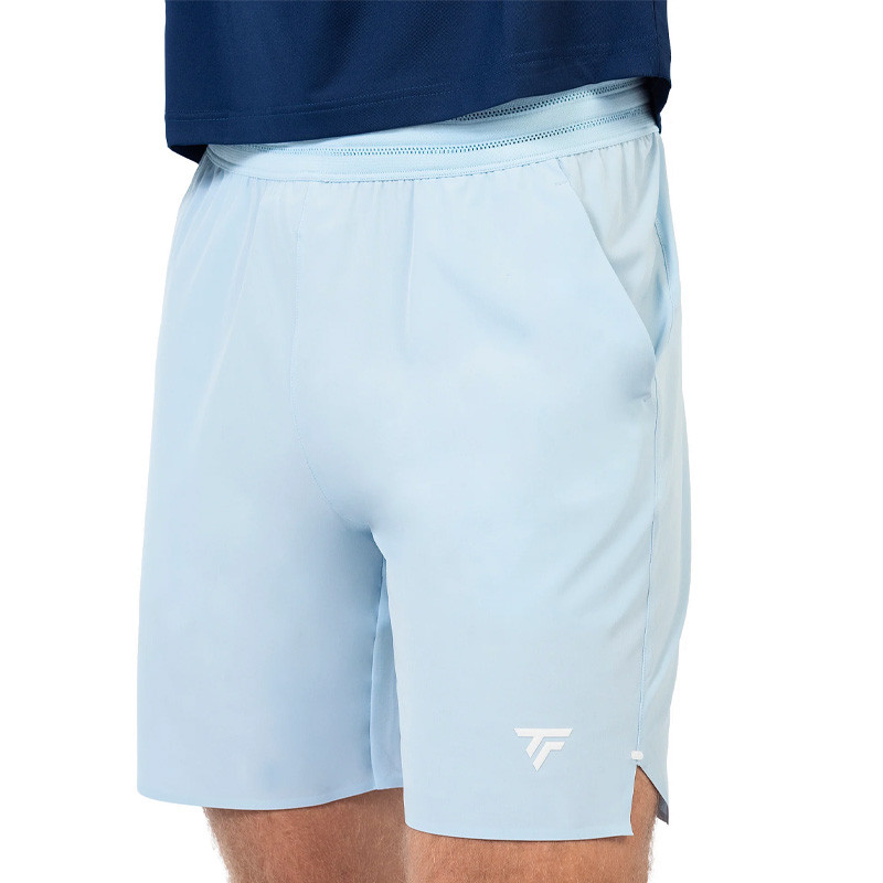 Short Tecnifibre homme Team Stretch bleu ciel