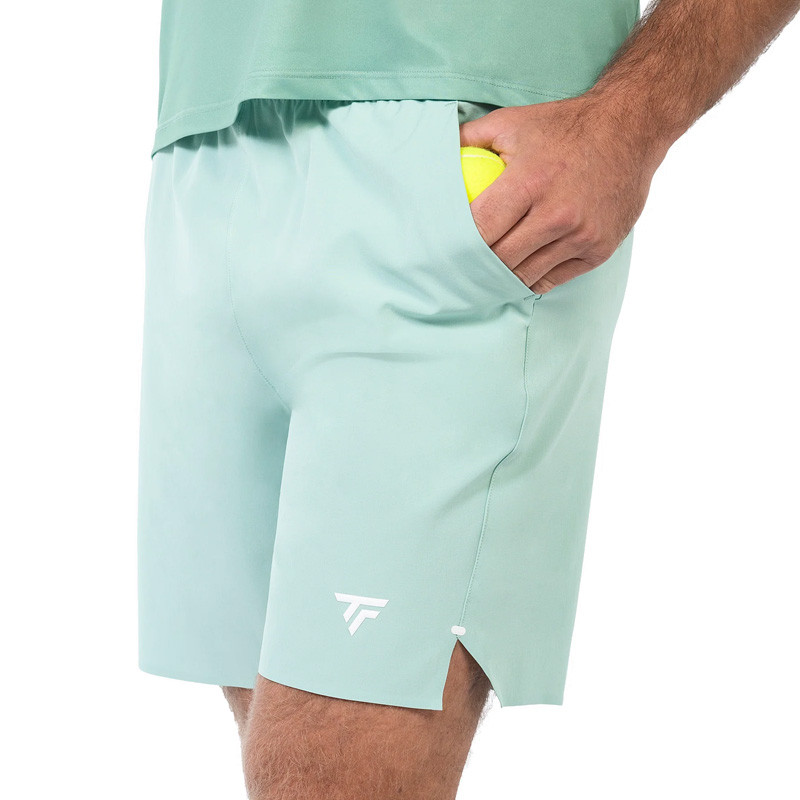 Short homme Tecnifibre Team Stretch vert clair