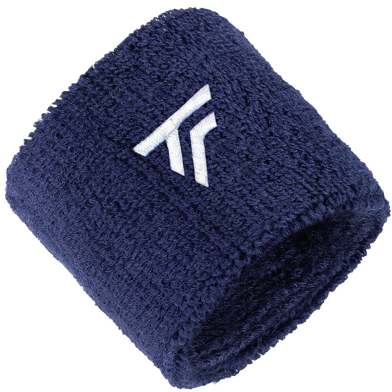 Poignets éponge x2 Tecnifibre simple bleu marine