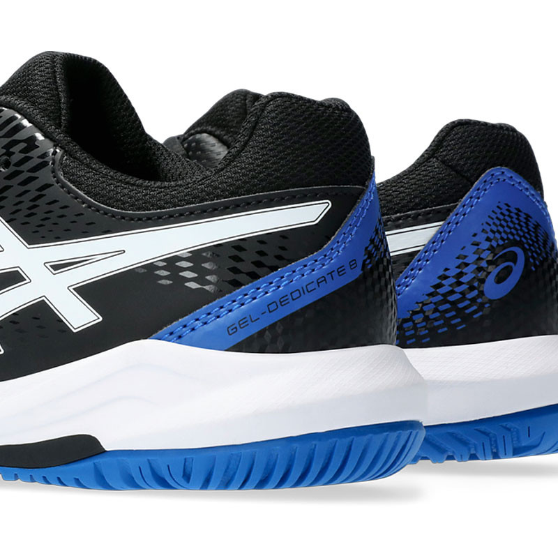 Asics Gel Dedicate 8 GS junior noir et bleu
