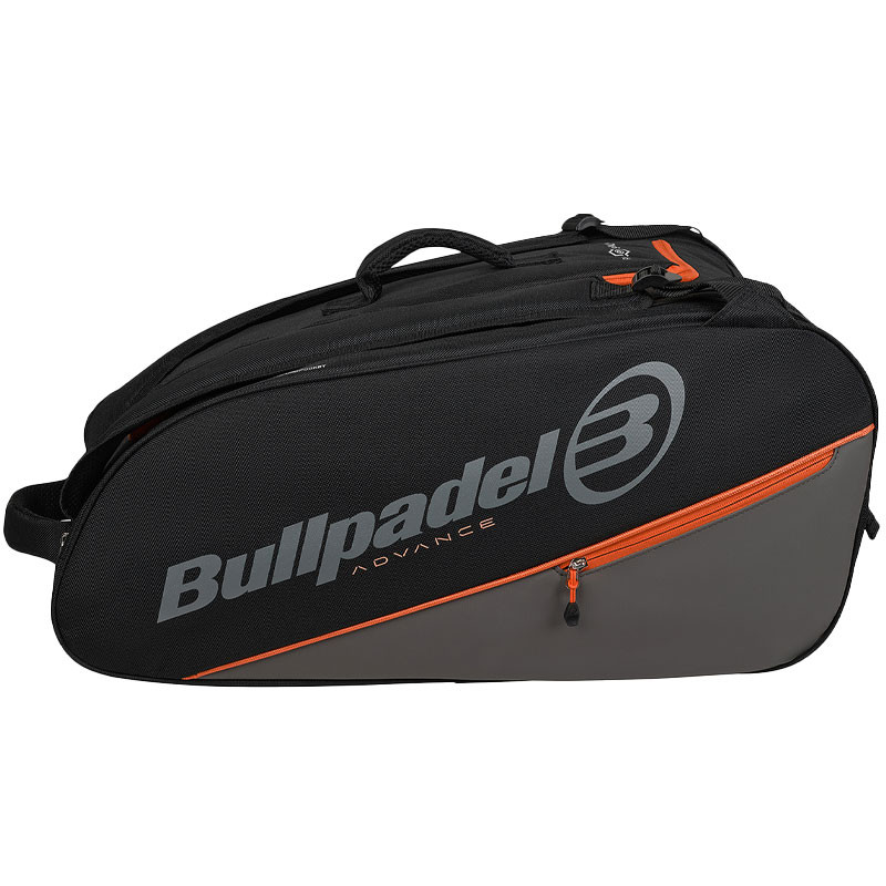Sac de padel Bullpadel Advance 2026 noir et orange