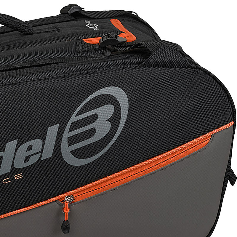 Sac de padel Bullpadel Advance 2026 noir et orange