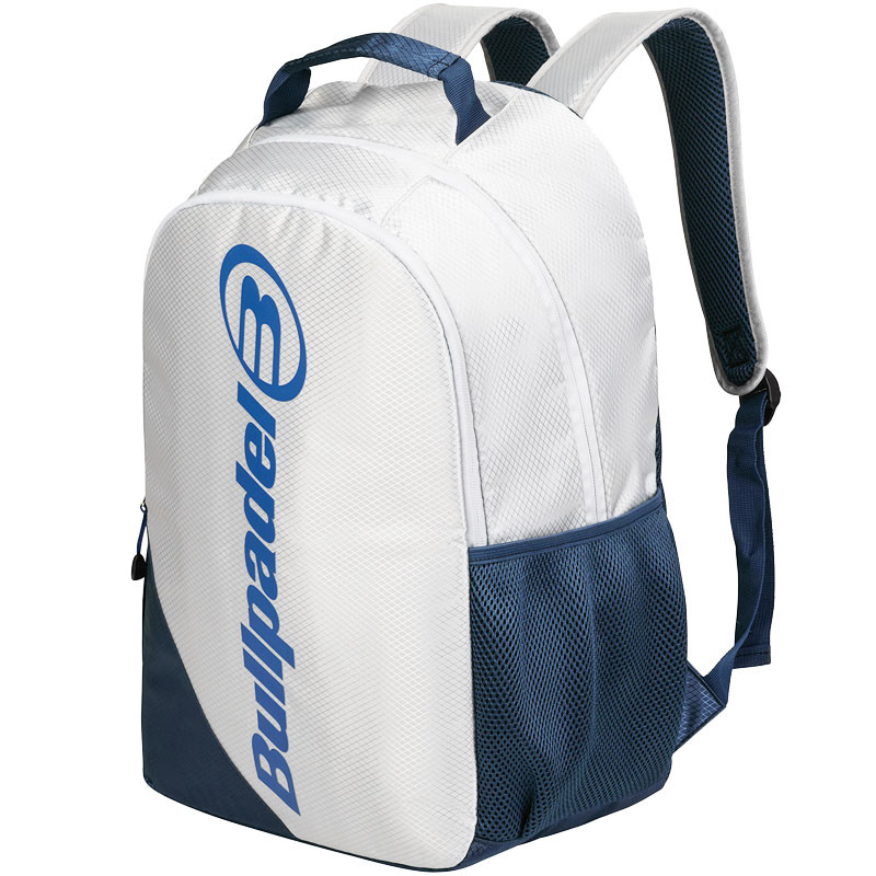 Sac à dos pour padel Bullpadel Advance 2026 blanc-bleu marine