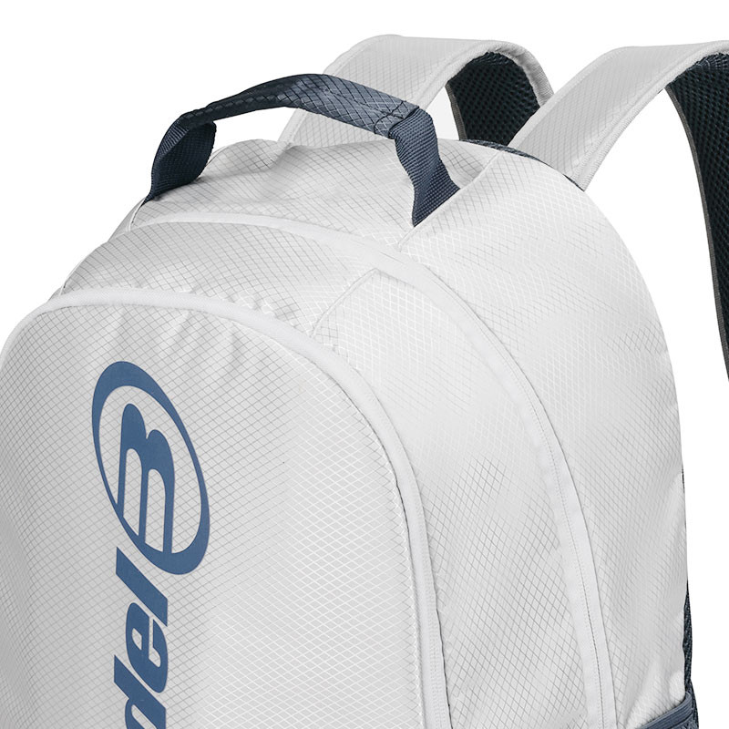Sac à dos pour padel Bullpadel Advance 2026 blanc-bleu marine