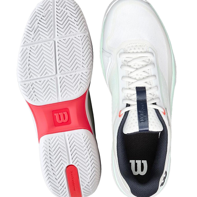 Wilson Rush Lite 5 blanc-vert