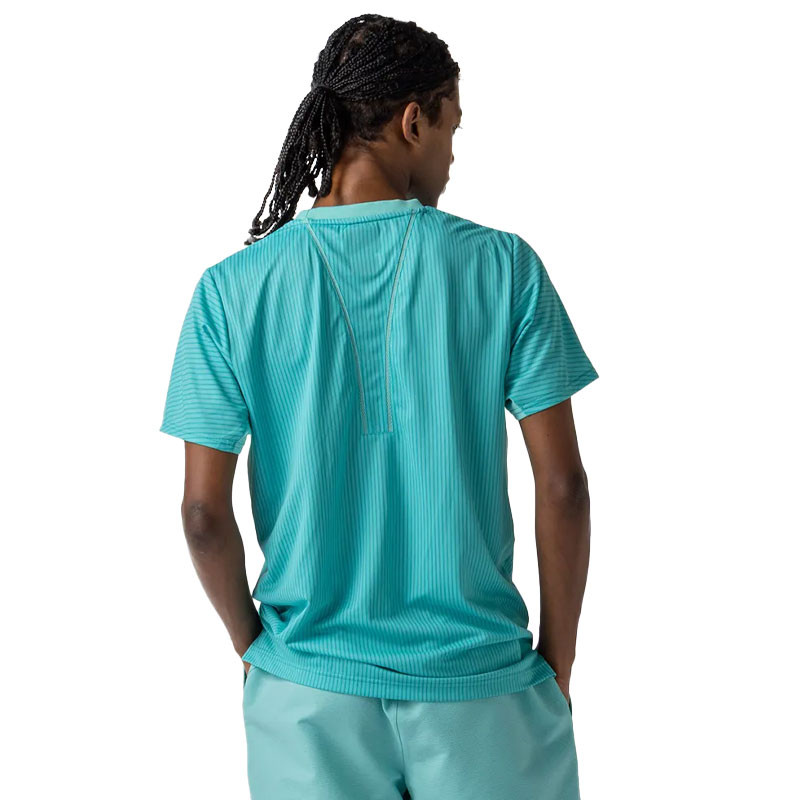 Tee-shirt tennis Yonex RG Crew Neck Clear Mint 2026 coloris turquoise