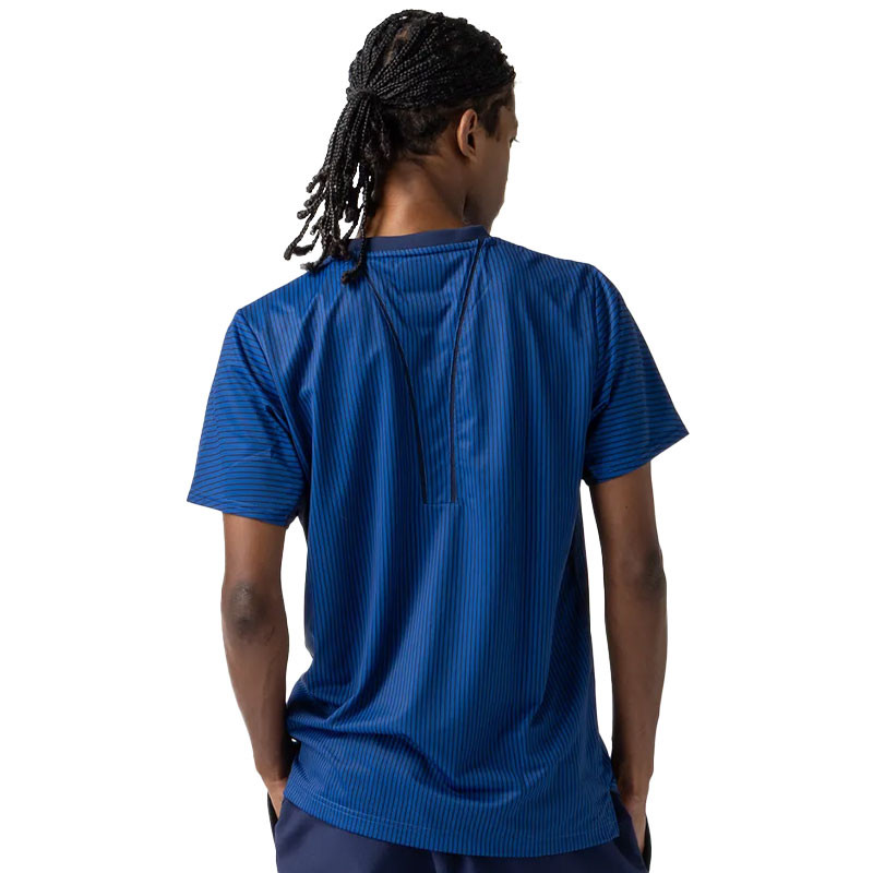 Tee-shirt tennis Yonex RG Crew Neck 2026 coloris bleu marine
