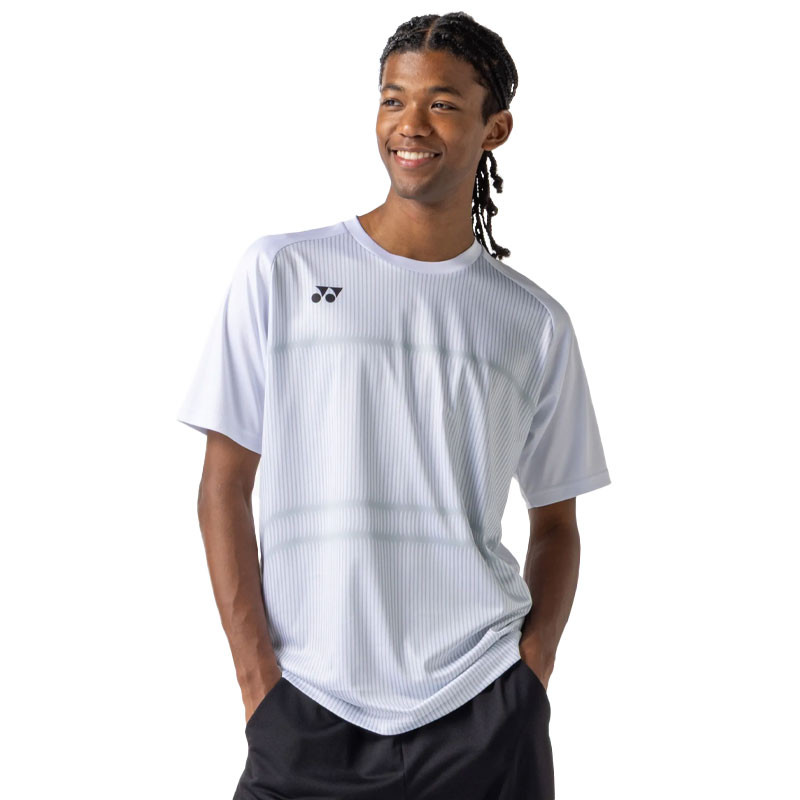 Tee-shirt tennis Yonex Line 2026 blanc
