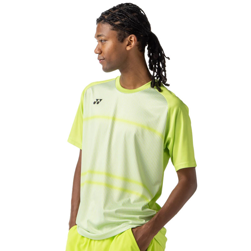 Tee-shirt tennis Yonex Line 2026 vert fluo